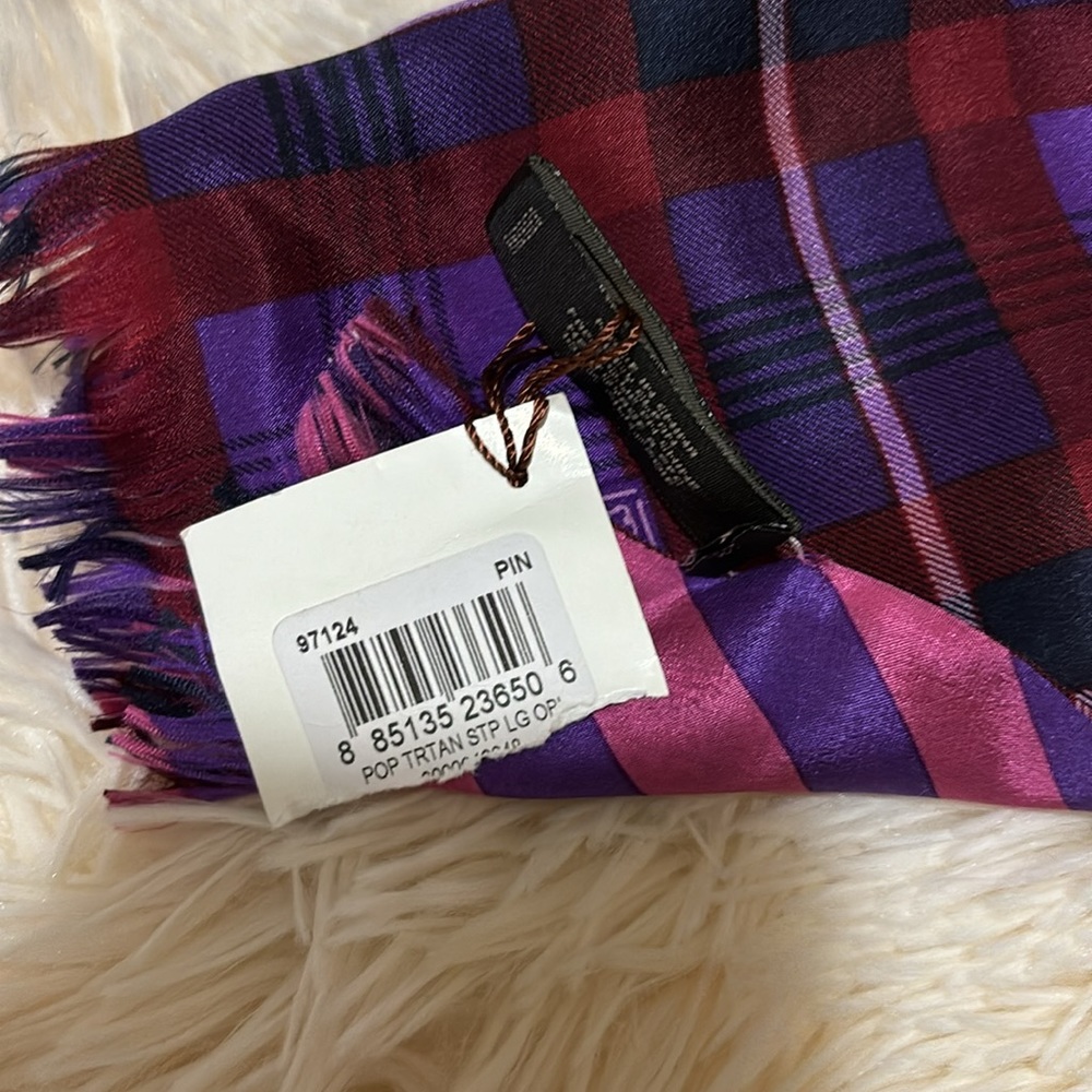 Coach Poppy Silk Scarf - Picture 5 of 5